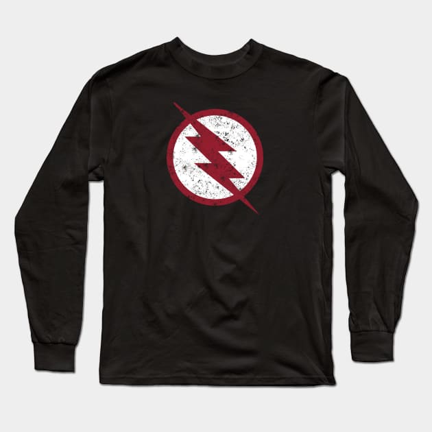 (/) BLACK FLASH -Hunter Zolomon- Long Sleeve T-Shirt by LuksTEES